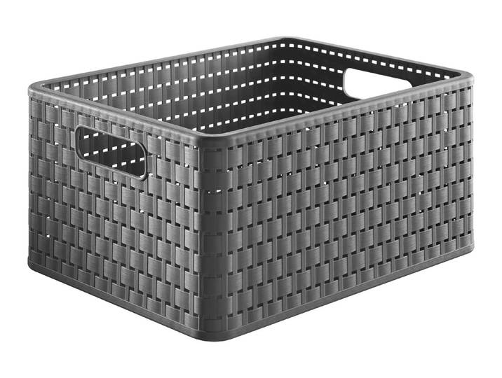 Oecoplan Korb Country Anthrazit A4 18 l