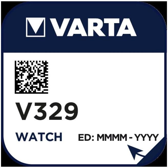 Varta Varta Pile pour montre 1,55V/37mAh/Argent V 329 Stk.1 (00329101111)