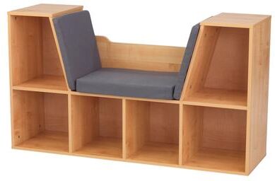 KidKraft Natural Bookcase with Reading Nook