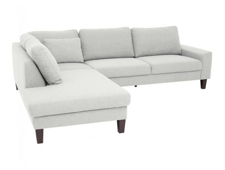 Ecksofa Interims Basic Candy / Farbe: Bianco / Material: Leder Basic