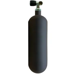 Polaris ESC Flasche 1L/200 bar mit Ventil - schwarz