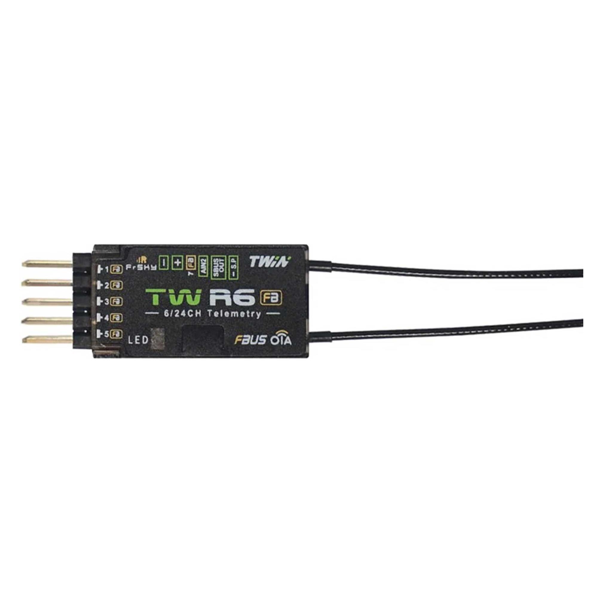 FrSky TW R6FB FBUS Version TWIN Empfänger (2215.025)