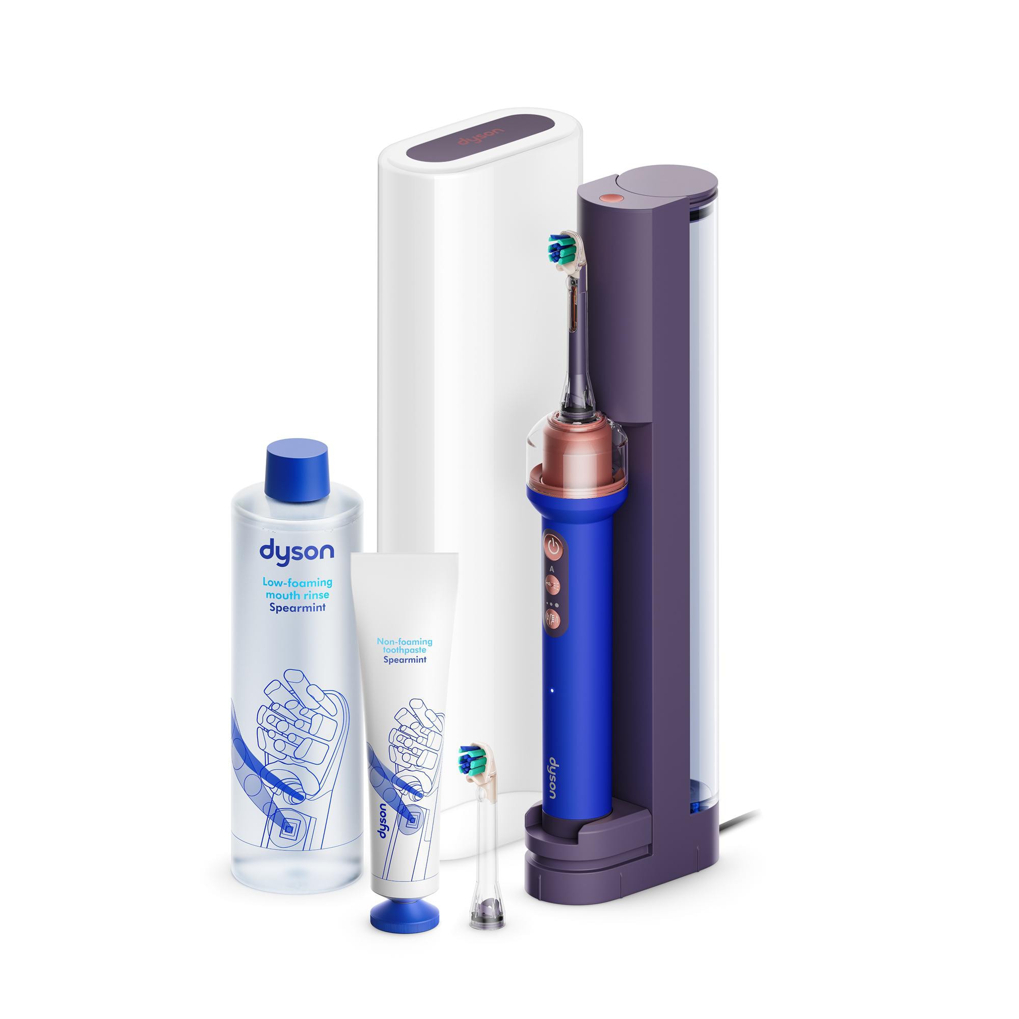 Dyson CameraJet Elektrische Zahnbürste mit Munddusche Ceramic Ultra Blue 638166-91