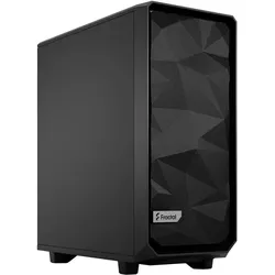 Fractal Meshify 2 Compact Black Solid (ATX, mATX, Mini-ITX), PC Gehäuse, Schwarz