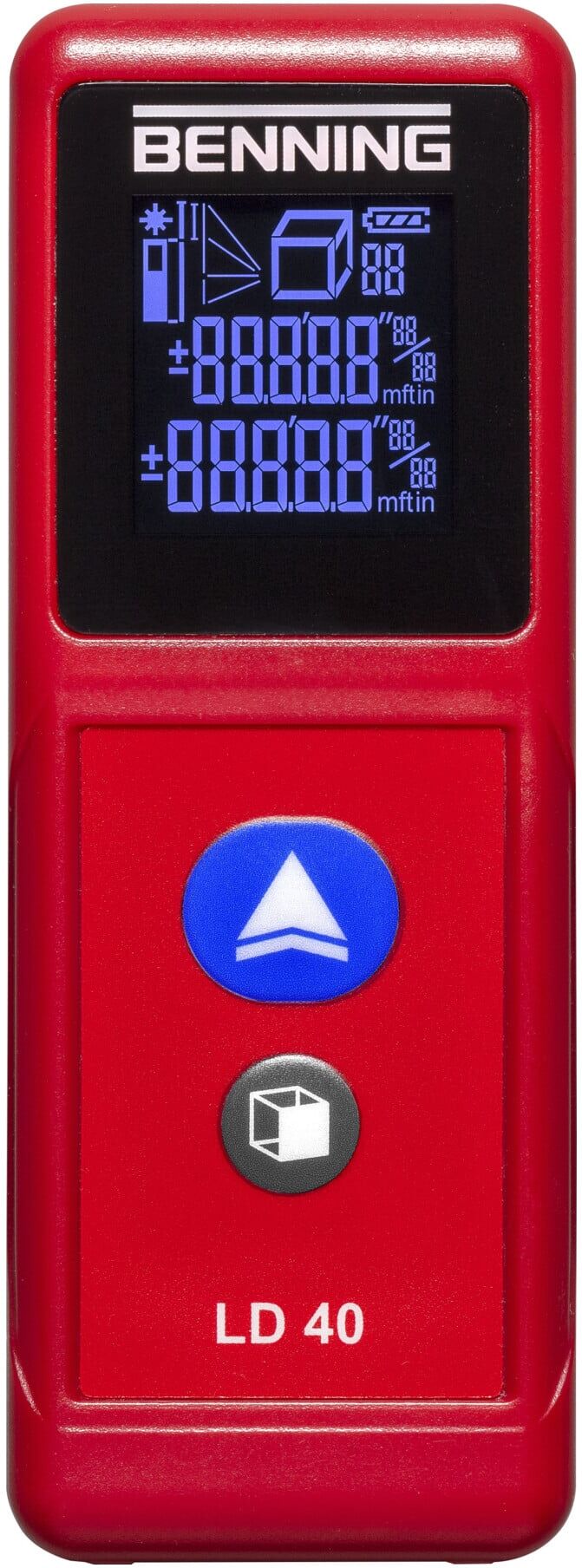 BENNING Laser-Entfernungsmessgerät LD 40 40m Reichweite (050500)