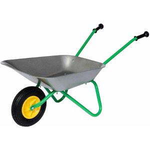 rolly-toys Kinderwerkzeug, Schubkarre, silber, Tragkraft 25 kg