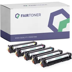 5er Multipack Set kompatibel für HP W2210A-W2213A Toner