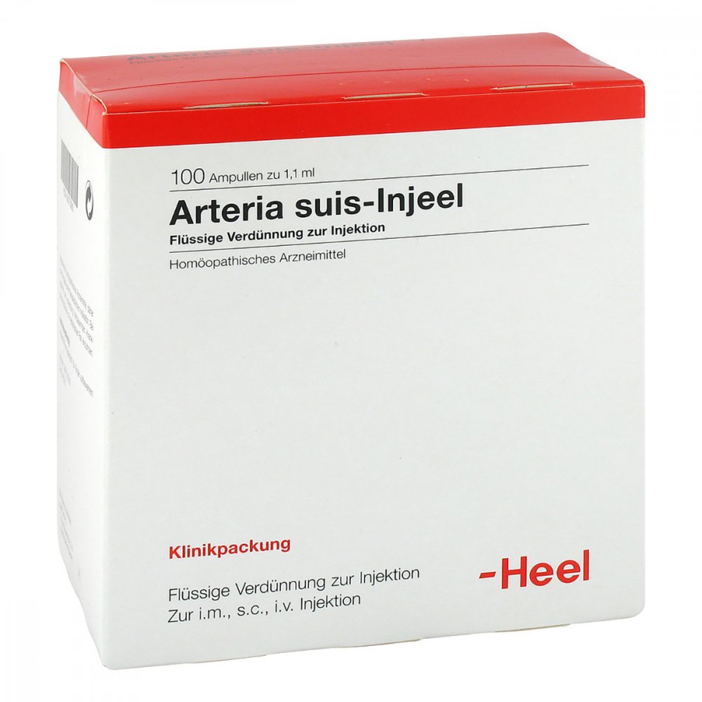 Biologische Heilmittel Heel GmbH Arteria Suis Injeel Ampullen 00073080