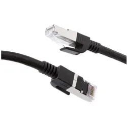 Force Power Ethernet Kabel RJ45 Geflochten S/FTP 10m (S/FTP, 10 m), Netzwerkkabel
