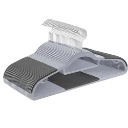 SONGMICS Kleiderbügel grau
