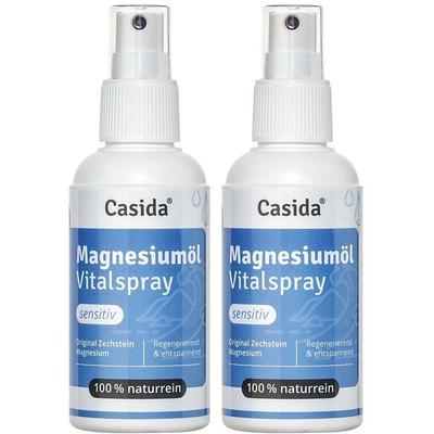 Magnesiumöl Vitalspray sensitiv Zechstein 2x 2x100 ml Spray