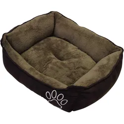 NOBBY Komfortbett eckig Classic MERO Komfortbett eckig Classic MERO braun 65 x 51 x 18 cm