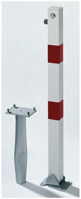 GAH Alberts Borne d'arrêt KLAPPY-BO 70x70 mm triangulaire encastrée (781149)