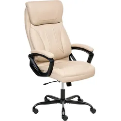 CHEFSESSEL Kunstleder Beige Proud