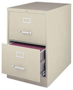 Hirsh 2-drawer Legal-size Commercial Vertical File Cabinet