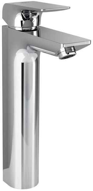 Ideal Standard Waschtischarmatur A6841AA verlängerter Sockel, 5I/Min, chrom, ohne Ablauf