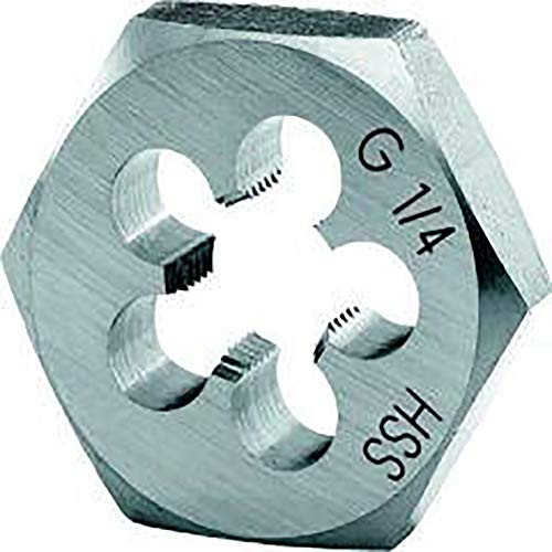 HSS Zeskant-snijplaat DIN 382 G 1/4" FORMAT