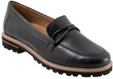 Trotters Fiora - Womens 5.5 Black Slip On Medium