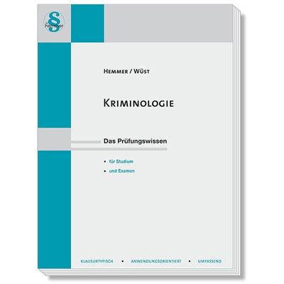 Kriminologie, Taschenbuch von Karl-Edmund Hemmer,Achim Wüst, Hemmer/Wüst, 978-3-96838-371-2