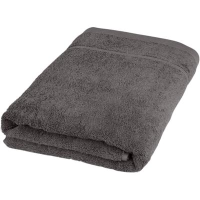 Badetuch ROSS "Rubin", grau (schiefer), B:70cm L:140cm, Frottier, Baumwolle, Handtücher, Badetuch, 100% Baumwolle