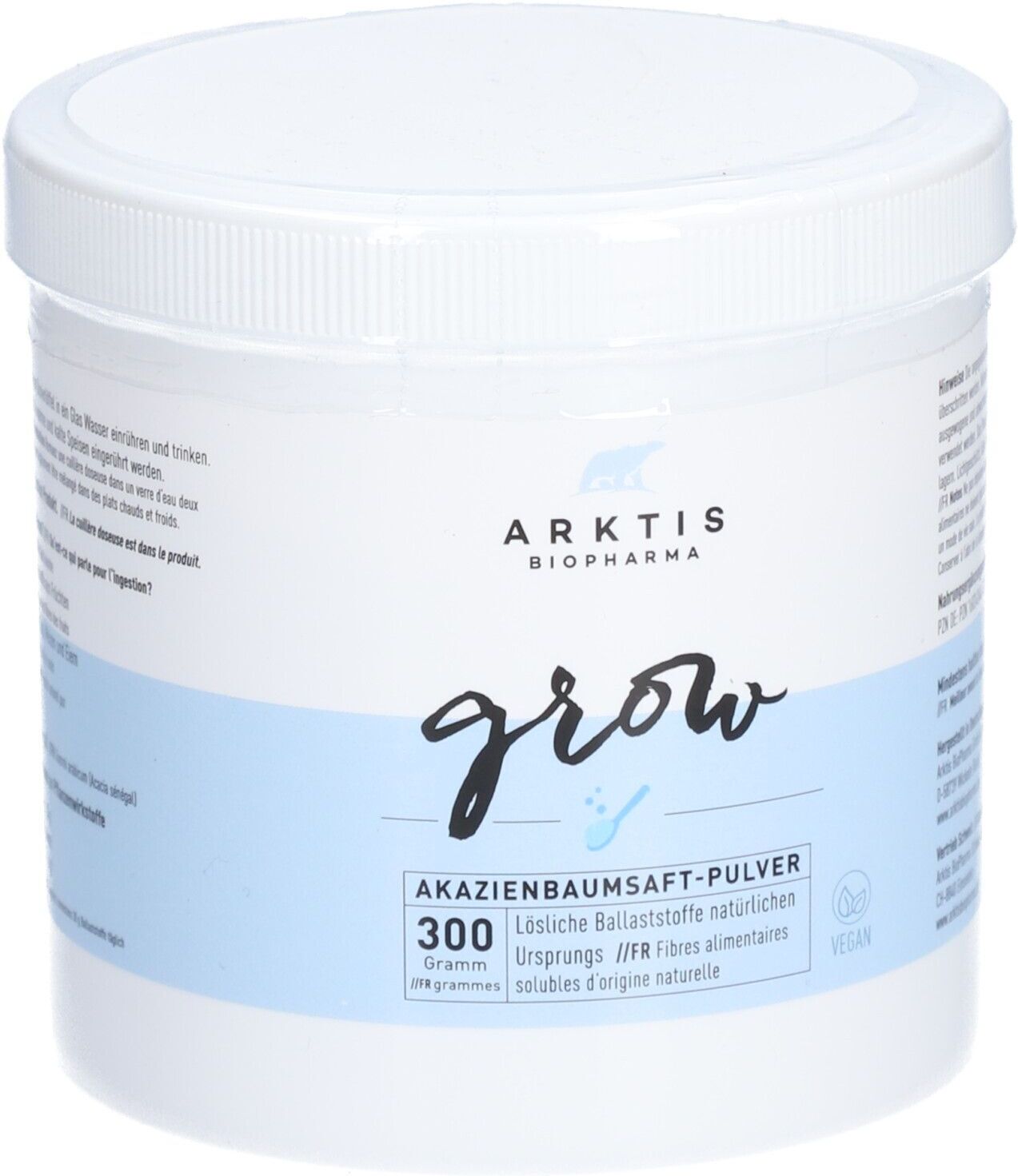 ARKTIS BIOPHARMA Arktis Grow Akazienfaser-Pulver 300 g Pulver