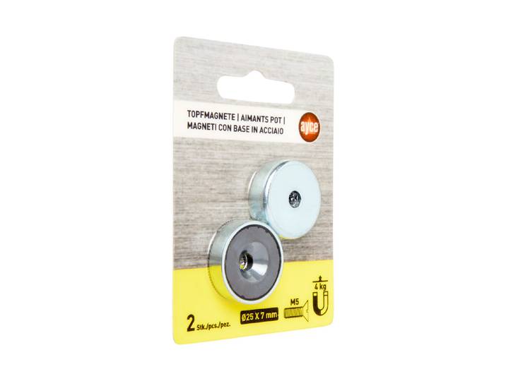 Ayce Topfmagnet ⌀ 25 mm 2 Stück