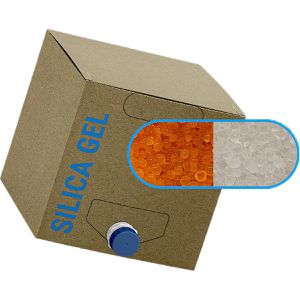 Giebel Silica-Gel 35.0401.00, 4kg, orange, regenerierbar, mit Feuchtigkeitsindikator