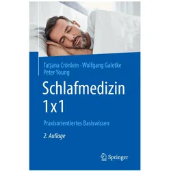 Schlafmedizin 1x1, Fachbücher von Tatjana Crönlein, Wolfgang Galetke, Peter Young