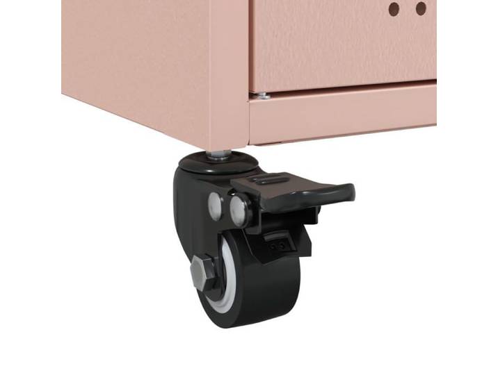 Rangement de cuisine - Buffet rose 100 5x39x72 cm acier - Buffet Vaisselier Rangement@410242