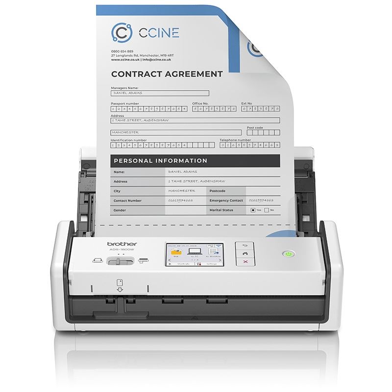 Brother Scanner ADS-1800W Duplex-Dokumentenscanner