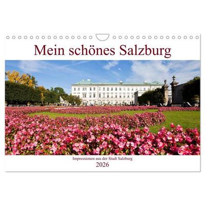 Mein schönes Salzburg (Wandkalender 2026 DIN A4 quer), CALVENDO Monatskalender