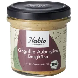 Nabio Aufstrich Gegrillte Aubergine Bergkäse bio