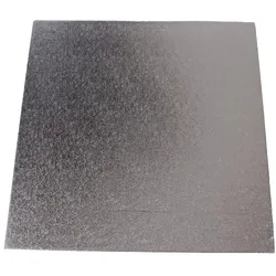 cakeX Cakeboard Silber 35x35cm 3mm
