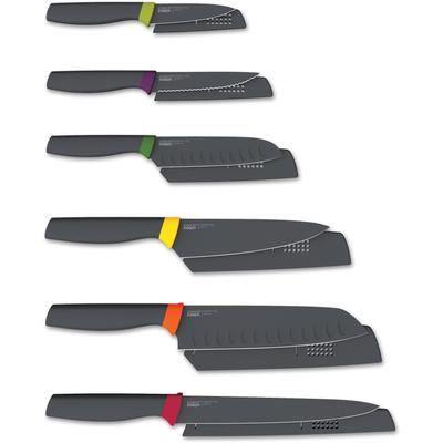 Messer-Set JOSEPH JOSEPH "Elevate", schwarz, Polypropylene, Stahl, Kochmesser-Sets