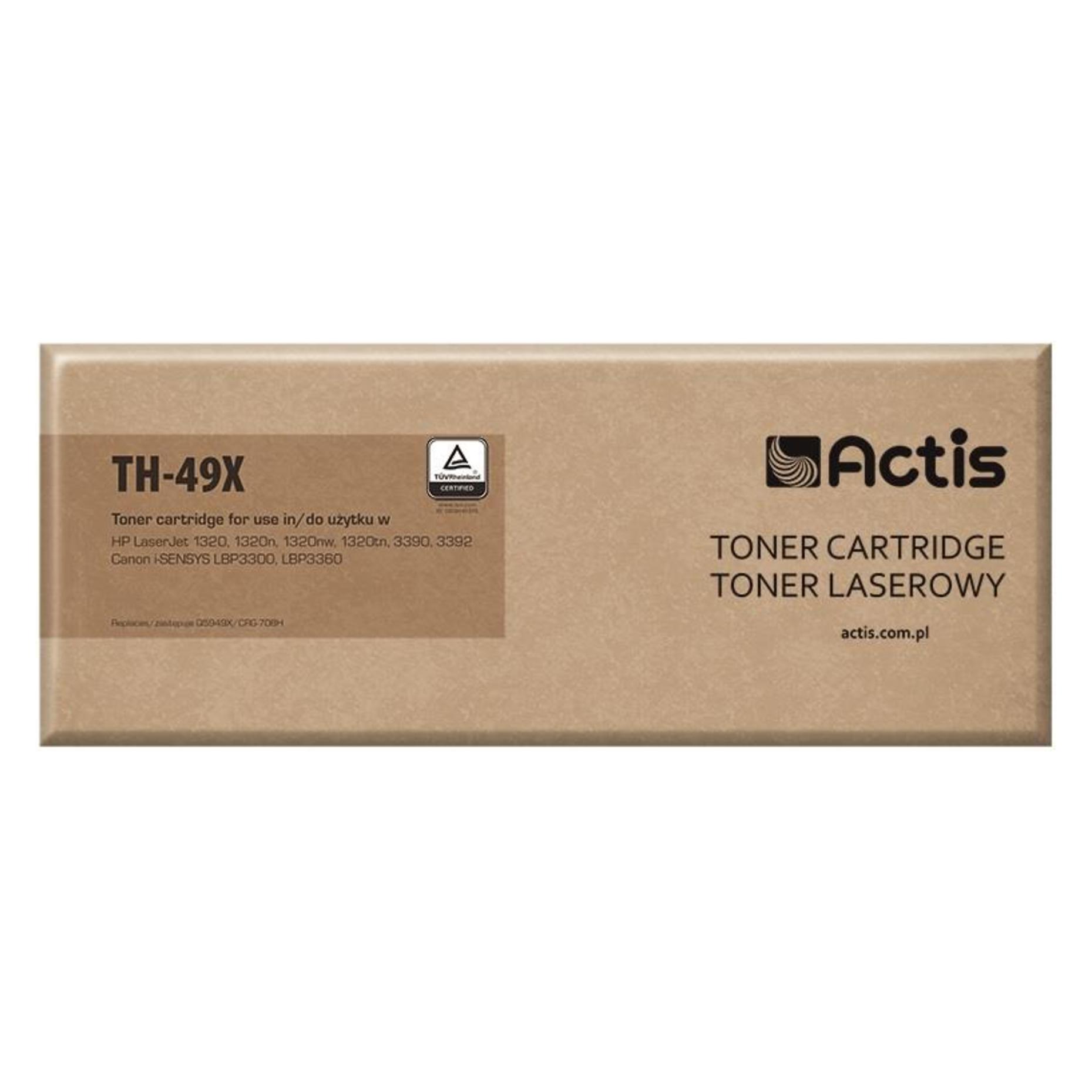 Factis TH-49X toner HP Q5949X LJ 1320 new 100%  - Tonereinheit (BK) (TH-49X)