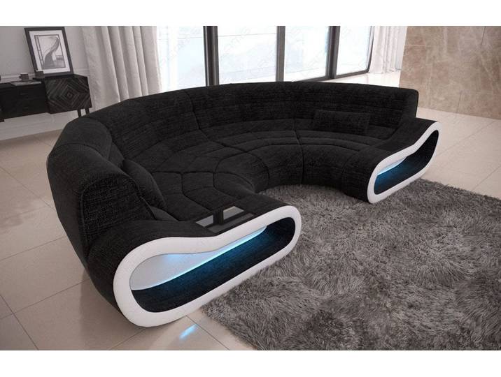 Stoff Bigsofa Concept U-Form