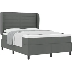 vidaXL, Boxspringbett, Elmelin (Linien-Design) (140 x 190 cm)