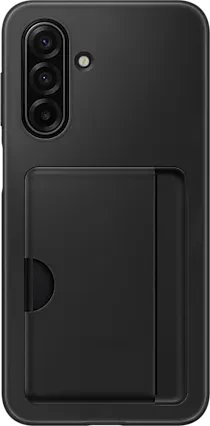 Samsung Galaxy A17 Back Cover mit Kartenfach schwarz