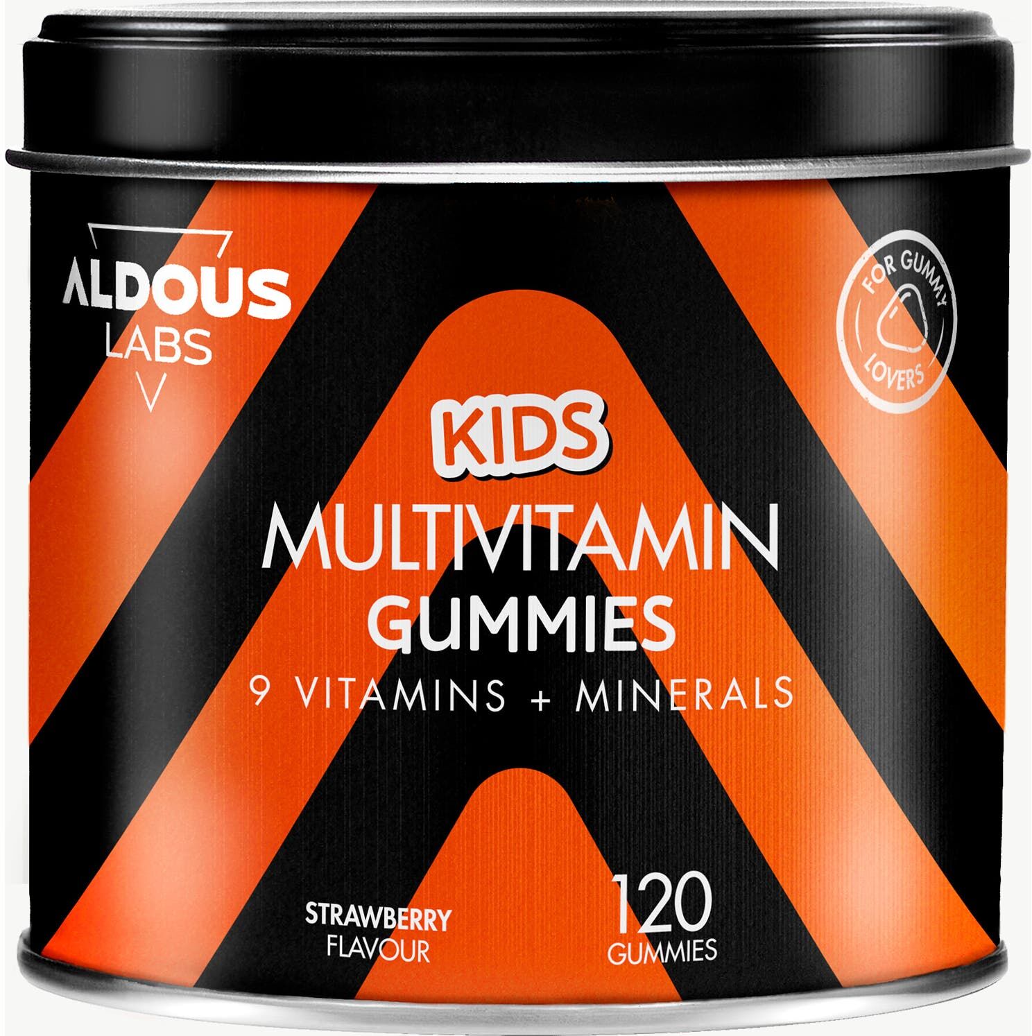 Aldous Bio Aldous Labs Multivitaminas para Niños Sabor Fresa 120 gummies