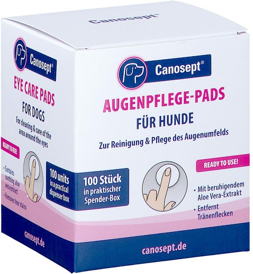 Canosept Augenpflege Pads für Hunde 100stk