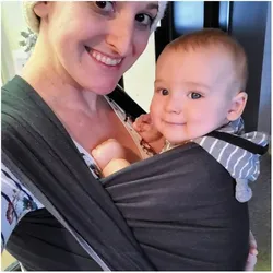 Didymos, Tragetuch, Babytragetuch Doubleface anthrazit (320 x 68 cm)
