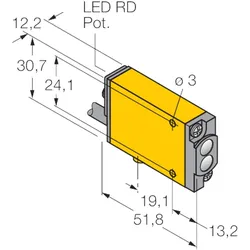 Turck Lichtleiter-Sensor SM2A312FPH