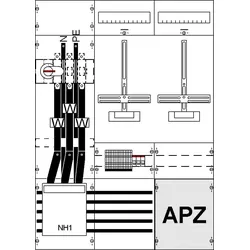 Striebel & John KA4257Z Mess-und Wandlerfeld, H3/B3 2CPX035076R9999