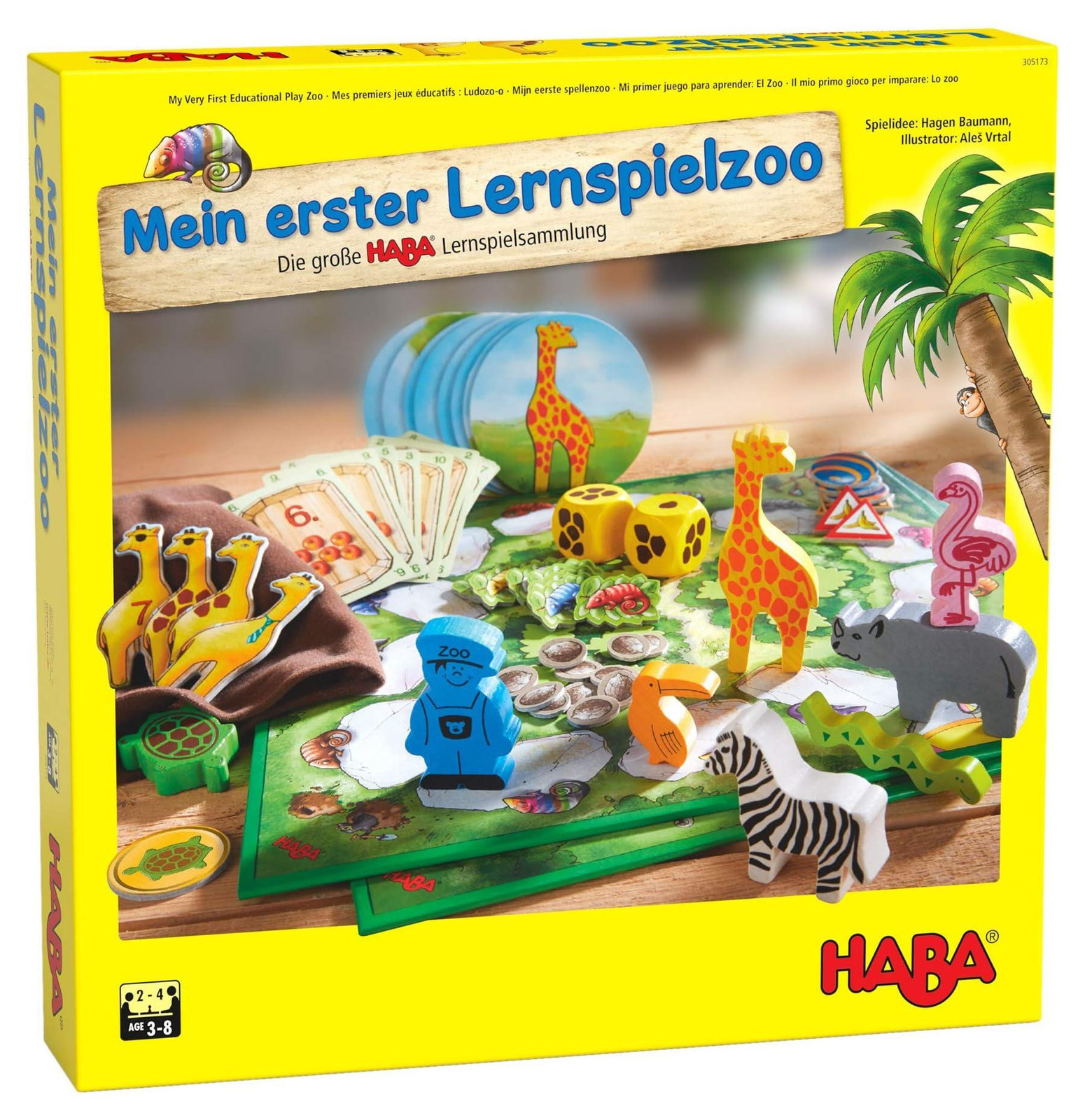 HABA Mijn eerste leerzame dierenparkspel spelencollectie