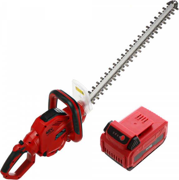 Blue Bird HTB 40 - Tagliasiepi elettrico a batteria 40V/2.5Ah - Lama da 54cm