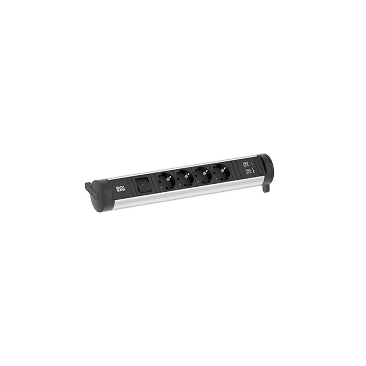 Bachmann 706.002 CYCLE Base 4xCEE7/3 1xSchalter (4x, CEE 7/3) (706.00)