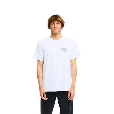 T-Shirt BILLABONG "Re Issue", Herren, Gr. M, weiß, Obermaterial: 70% Baumwolle, 30% Baumwolle., Shirts T-Shirt
