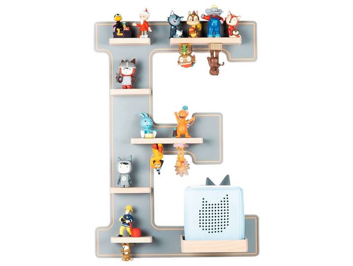 Kinderregal Boarti Grau