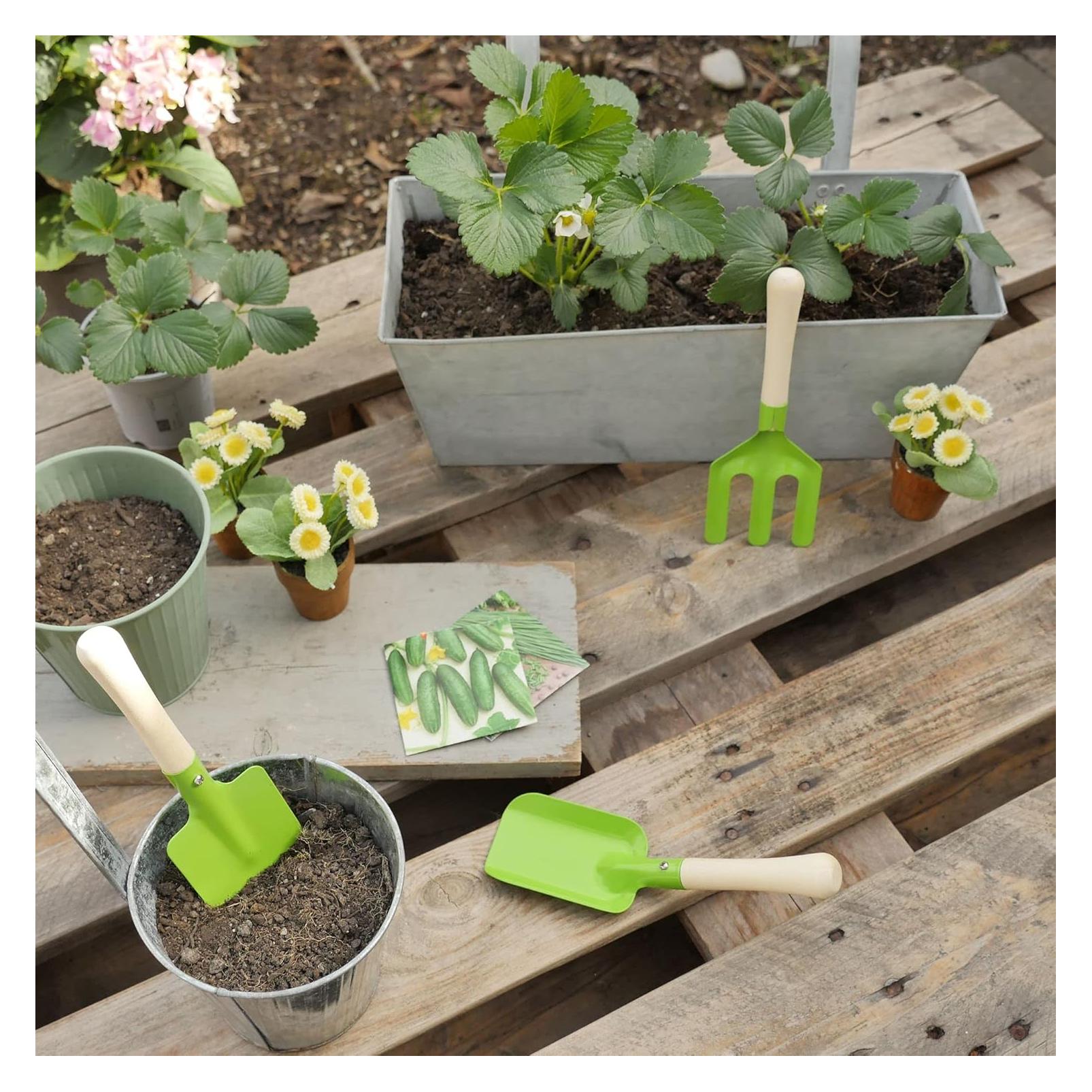 Gardenlife Children garden tools set/3 green (KG106) (KG106)