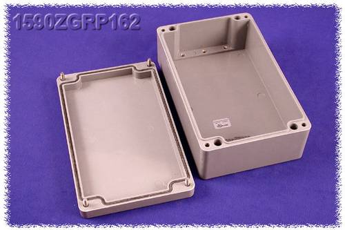 Hammond Electronics 1590ZGRP162PL 1590ZGRP162PL Einlegeplatte Stahlblech Natur 1St.